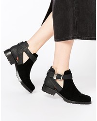 Asos Collection Abberville Cut Out Ankle Boots