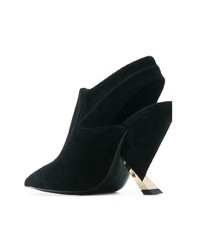 Casadei Cutout Ankle Boots