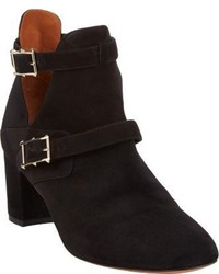 Valentino Double Buckle Ankle Boots