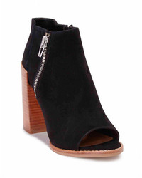 Dolce Vita Mercy Suede Open Toe Ankle Boots