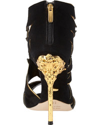 Sergio Rossi Ramage Cutout Ankle Boot