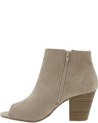 Old Navy Sueded Open Toe Ankle Boots