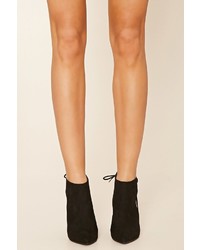 Forever 21 Faux Suede Booties