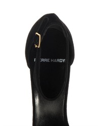 Pierre Hardy Cut Out Suede Pumps