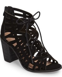 Very Volatile Anabelle Cutout Lace Up Sandal