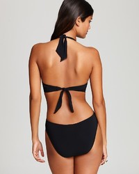 Gottex Profile By Kenya Solid Cutout Monokini Swimsuit