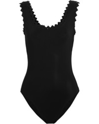 Karla Colletto Reina Cutout Underwired Swimsuit Black