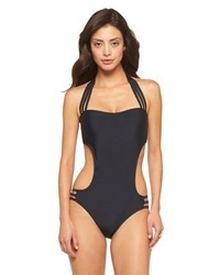 Mossimo Strappy Halter One Piece Swimsuit