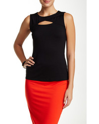 Vince Camuto Cutout Front Sleeveless Shell Blouse