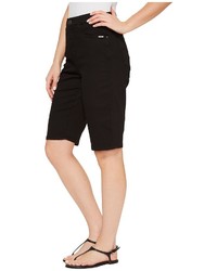 Fdj French Dressing Jeans Supreme Denim Suzanne Bermuda In Black Shorts