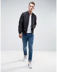 ONLY & SONS Paded Bomber Jacket With Ma 1 Pocket