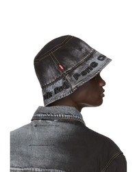 Feng Chen Wang Black And Blue Levis Edition Bucket Hat