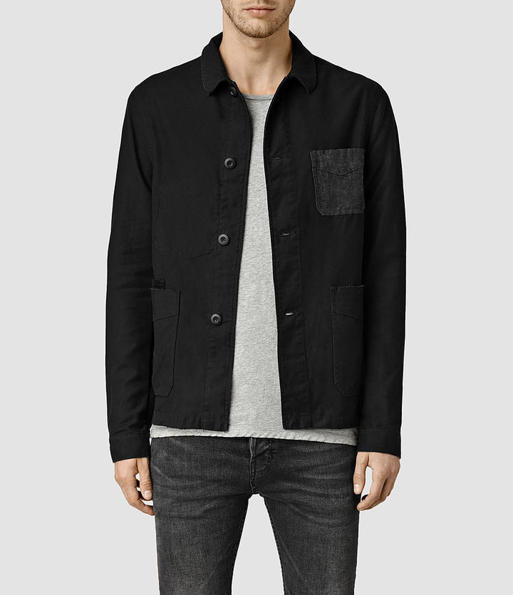 AllSaints Bassett Jacket, $285 | AllSaints | Lookastic
