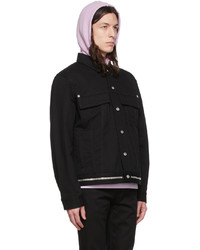 Givenchy Black 4g Denim Jacket