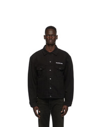 Balenciaga Black Crew Large Fit Jacket