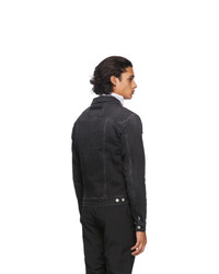 1017 Alyx 9Sm Black Denim Collection Stitching Jacket