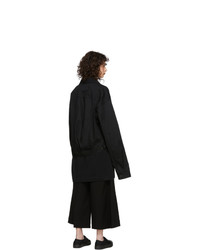 Regulation Yohji Yamamoto Black Denim R Short Jacket