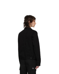 Carhartt Work In Progress Black Denim Stetson Jacket