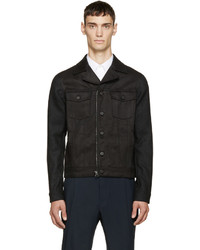 Lanvin Black Denim Wool Jacket