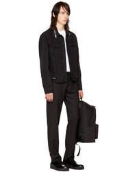Givenchy Black Denim Zipper Jacket