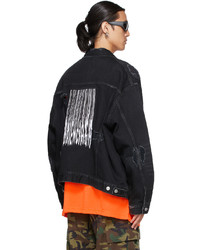 Balenciaga Black Japanese Denim Jacket