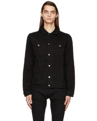Black Denim Jackets for Men | Lookastic