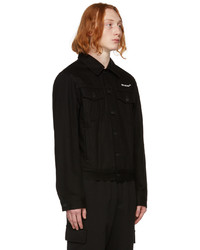 Off-White Black Slim Diag Jacket