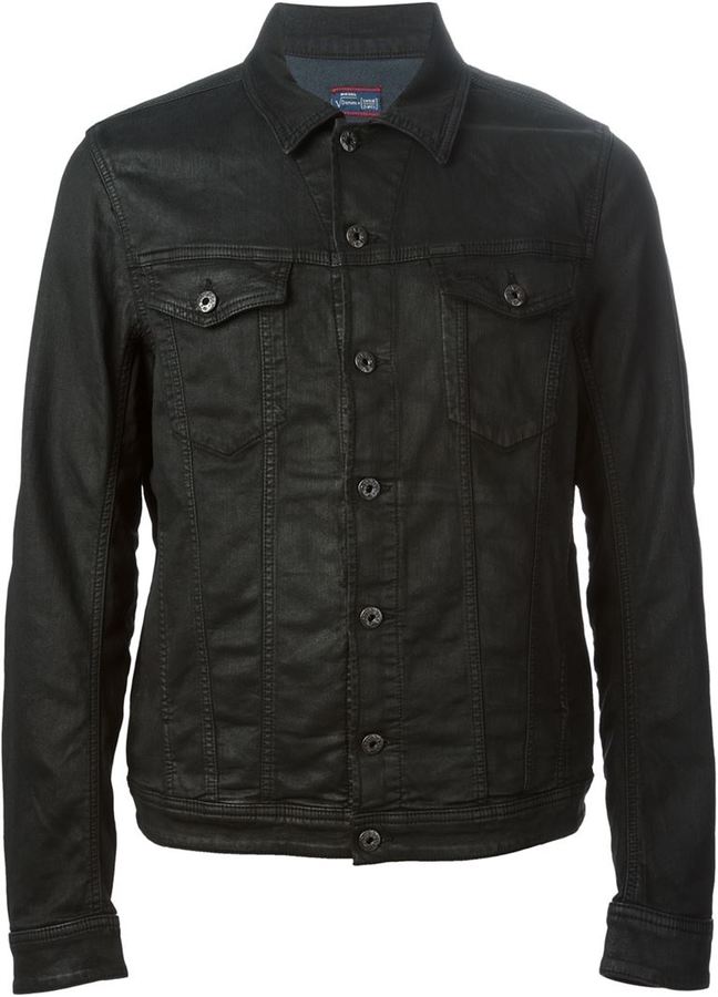 Diesel Elshar Ne Denim Jacket, $261 | farfetch.com | Lookastic