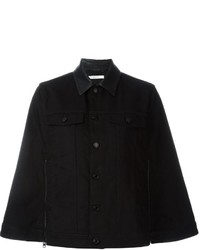 Givenchy Denim Cape Jacket