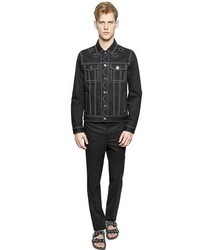 Givenchy Denim Jacket With Contrasting Stitching