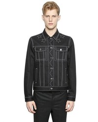 Givenchy Denim Jacket With Contrasting Stitching