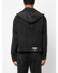 Moschino Hooded Denim Jacket