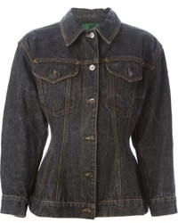 Jean Paul Gaultier Vintage Fitted Waist Denim Jacket