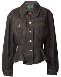 Junior Gaultier Vintage Fitted Denim Jacket