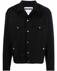 Moschino Logo Print Denim Jacket
