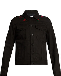 Givenchy Star Appliqu Denim Jacket