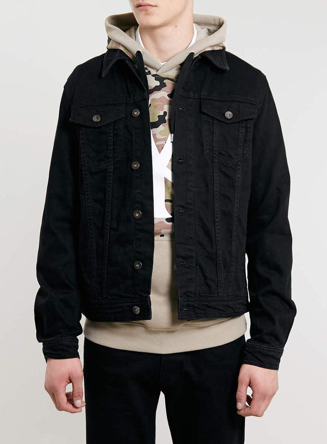 Topman Black Denim Western Jacket | Where to buy & how to wear