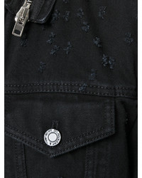 Givenchy Zip Trim Denim Jacket