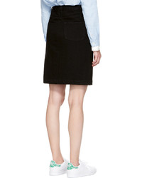 A.P.C. Black Therese Miniskirt