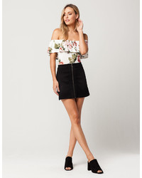 Ivy Main Denim Zip Mini Skirt
