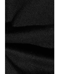 MARQUES ALMEIDA Marques Almeida Knotted Frayed Denim Mini Skirt Black