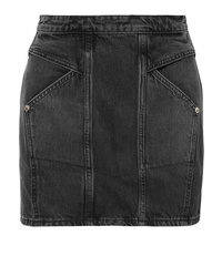 Adaptation Paneled Denim Mini Skirt