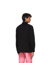Givenchy Black Denim 4g Rivet Jacket