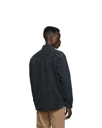 CARHARTT WORK IN PROGRESS Black Glenn Shirt Jacket