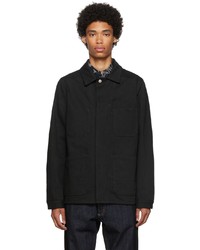 Alexander McQueen Black Slim Denim Jacket