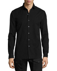 Ralph Lauren Denim Button Front Shirt Black