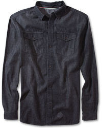 Rocawear Long Sleeve Western Denim Shirt