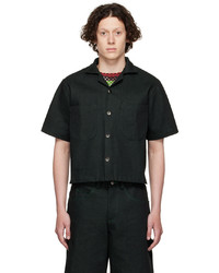 Theophilio Black Denim Shirt