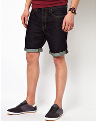 Black Chocoolate Denim Shorts