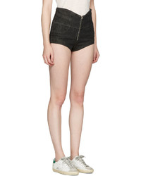 Isabel Marant Black Denim Everson Shorts